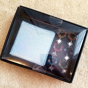 bebe Blue and Silver Coaster Set